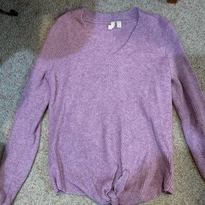 Purple anthropology sweater